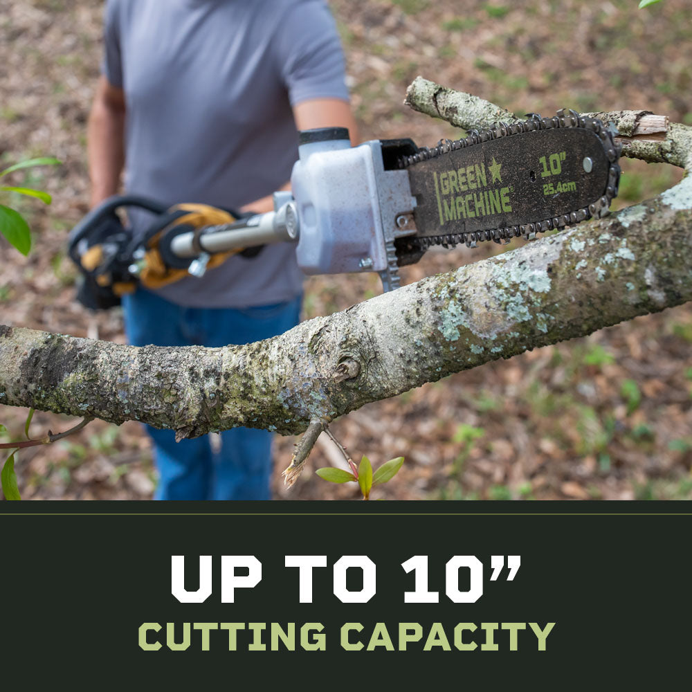 62V Multi-Tool 10" Pole Saw Attachment
